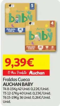 Auchan Fraldas Cucea Auchan Baby promoção