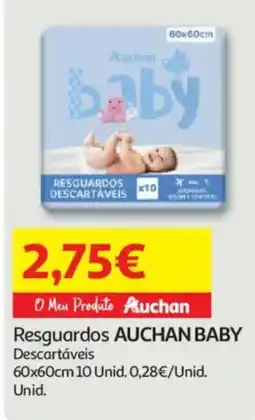 Auchan Resguardos auchan baby promoção