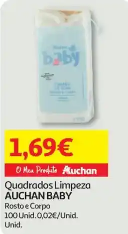 Auchan quadrados limpeza auchan baby promoção