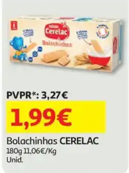 Auchan Bolachinhas cerelac promoção