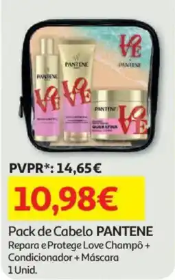 Auchan Pack de cabelo pantene promoção