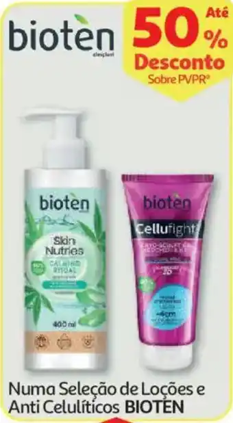 Auchan loções e anti celulíticos biotén promoção