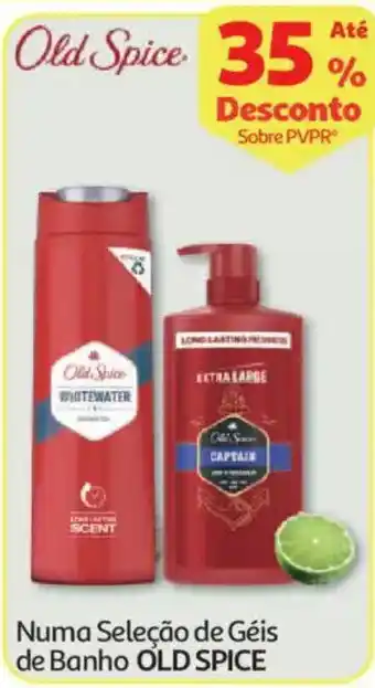 Auchan Numa Seleção de Géis de Banho OLD SPICE promoção