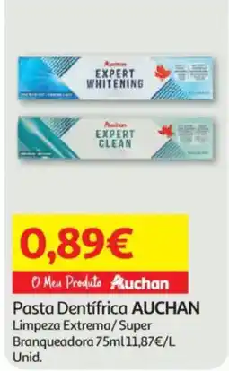 Auchan Pasta Dentífrica Auchan promoção