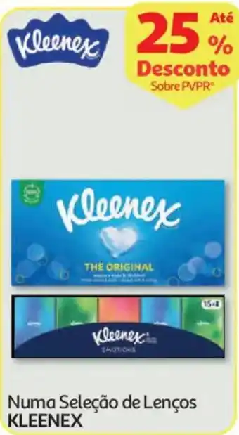 Auchan Numa Seleção de Lenços Kleenex promoção