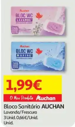 Auchan Bloco Sanitário Auchan promoção