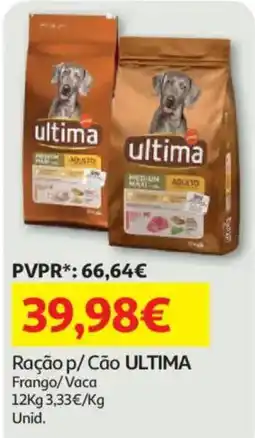 Auchan Ração p/ Cão ultima promoção