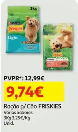Auchan Ração p/ Cão FRISKIES promoção
