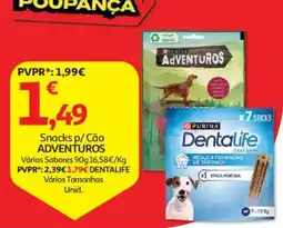 Auchan Snacks p/ Cão ADVENTUROS promoção