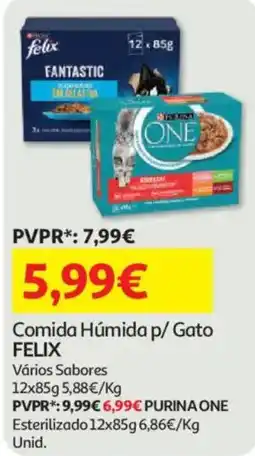 Auchan Comida Húmida p/ Gato FELIX promoção