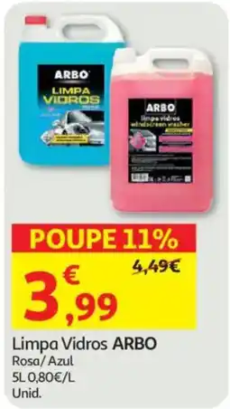 Auchan Limpa Vidros ARBO promoção