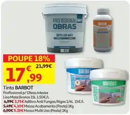 Auchan Tinta barbot promoção