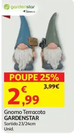 Auchan Gnomo Terracota gardenstar promoção