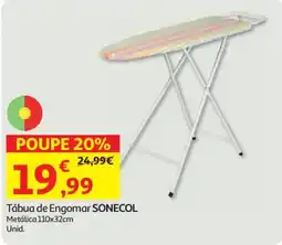 Auchan Tábua de Engomar Sonecol promoção
