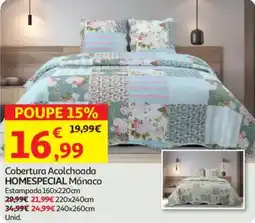 Auchan Cobertura Acolchoada HOMESPECIAL Mónaco promoção