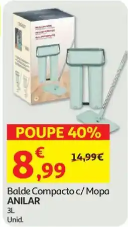 Auchan Balde Compacto c/Mopa Anilar promoção