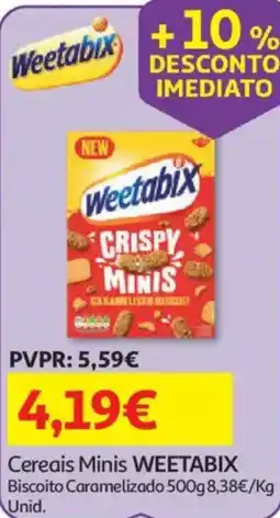 Auchan Cereais Minis WEETABIX promoção
