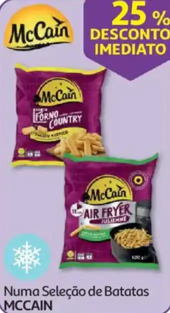 Auchan Numa Seleção de Batatas McCain promoção