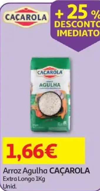 Auchan arroz agulha caçarola promoção