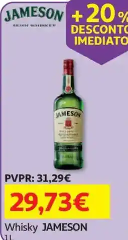 Auchan Whisky Jameson promoção