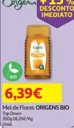 Auchan mel de flores origens bio promoção