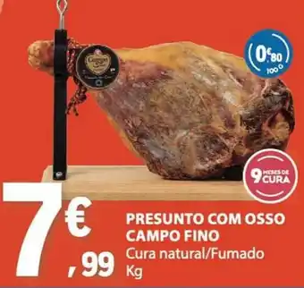 E.Leclerc Presunto com osso campo fino promoção
