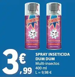 E.Leclerc Spray inseticida dum dum promoção