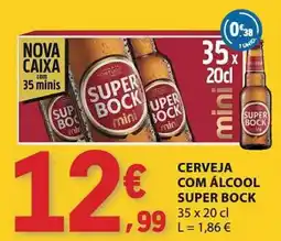 E.Leclerc Cerveja com álcool super bock promoção