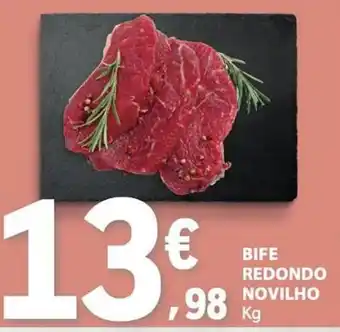 E.Leclerc Bife redondo novilho promoção