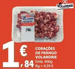 E.Leclerc corações de frango volandrie promoção