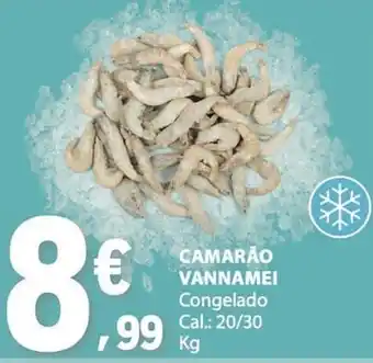 E.Leclerc Camarão vannamei promoção