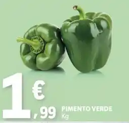 E.Leclerc Pimento verde promoção