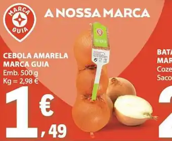 E.Leclerc cebola amarela marca guia promoção