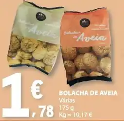 E.Leclerc Bolacha de aveia promoção
