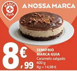 E.Leclerc semifrio marca guia caramelo salgado promoção