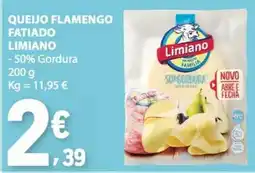 E.Leclerc Queijo flamengo fatiado limiano promoção