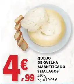 E.Leclerc Queijo de ovelha amanteigado seia lagos promoção