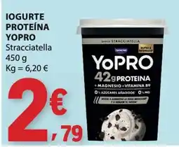 E.Leclerc Iogurte proteína yopro stracciatella promoção