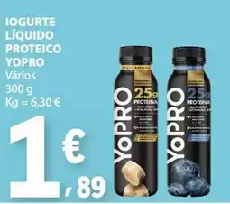 E.Leclerc Iogurte líquido proteico yopro promoção