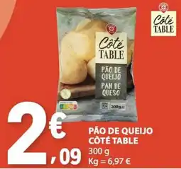 E.Leclerc Pão de queijo côté table promoção