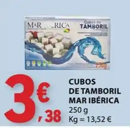 E.Leclerc Cubos de tamboril mar ibérica promoção