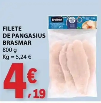 E.Leclerc filete de pangasius brasmar promoção