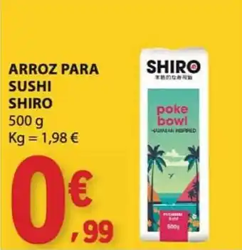 E.Leclerc Arroz para sushi shiro promoção