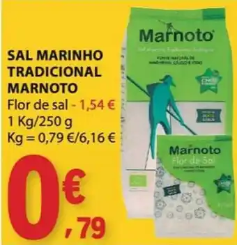 E.Leclerc Sal marinho tradicional marnoto promoção