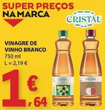 E.Leclerc vinagre de vinho branco cristal promoção