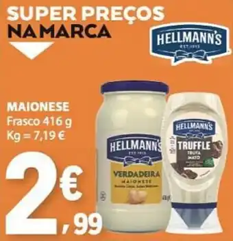 E.Leclerc Hellmann's maionese verdadeira promoção