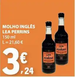 E.Leclerc Molho inglês lea perrins promoção