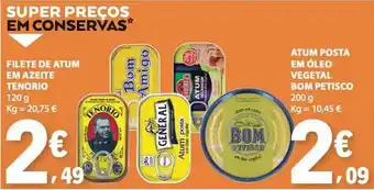 E.Leclerc filete de atum em azeite tenorio promoção