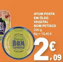 E.Leclerc Atum posta em óleo vegetal bom petisco promoção