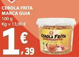 E.Leclerc Cebola frita marca guia promoção